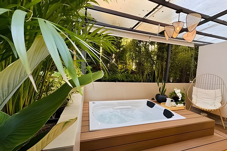 Private Jacuzzi Retreat · Hidden Japandi Gem