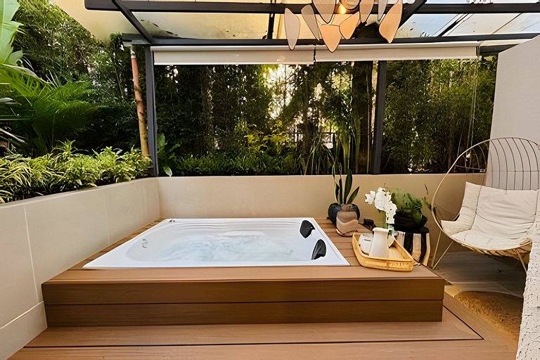 Private Jacuzzi Retreat · Hidden Japandi Gem