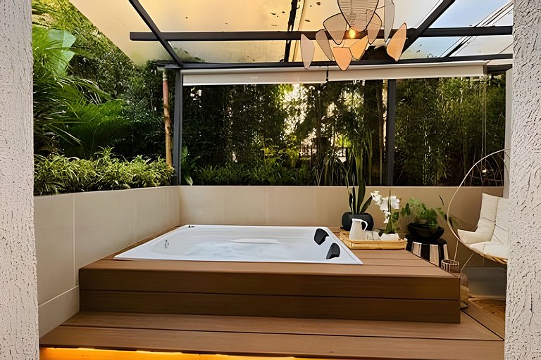 Private Jacuzzi Retreat · Hidden Japandi Gem