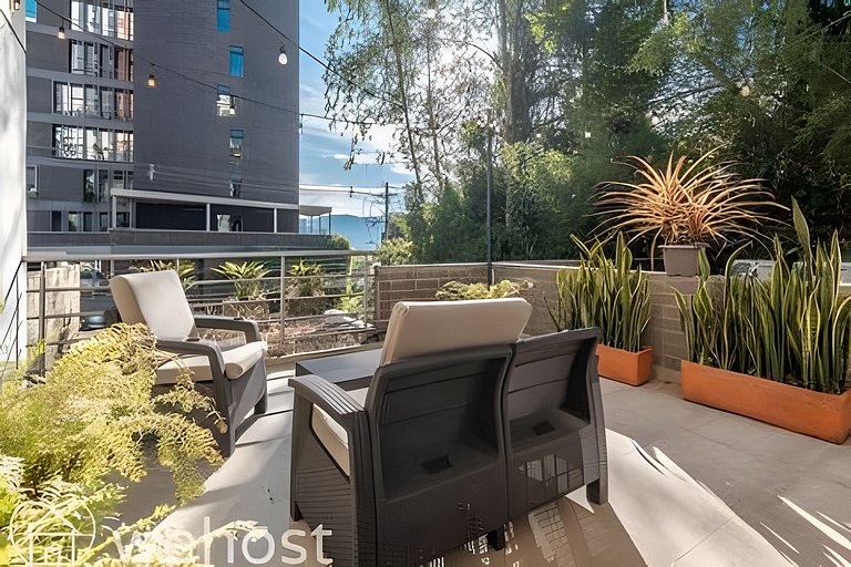 2BR • Terrace, BBQ, Cowork • Close from Provenza